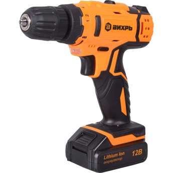 Дрель-шуруповерт ВИХРЬ ДА-12-2к аккумуляторная Дрель-шуруповерт ВИХРЬ ДА-12-2к аккумуляторная