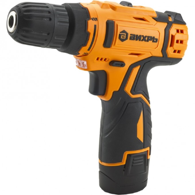 Дрель-шуруповерт ВИХРЬ ДА-12Л-2КА аккумуляторная 72/14/26