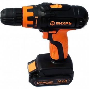 Дрель-шуруповерт ВИХРЬ ДА-14,4Л-2К аккумуляторная Дрель-шуруповерт ВИХРЬ ДА-14,4Л-2К аккумуляторная