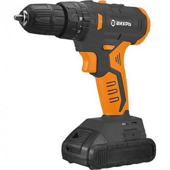 Дрель-шуруповерт ВИХРЬ ДА-18Л-2КУ/Б аккумуляторная Дрель-шуруповерт ВИХРЬ ДА-18Л-2КУ/Б аккумуляторная