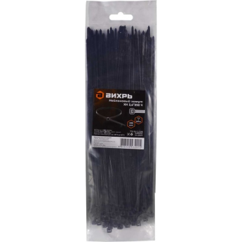 Нейлоновый хомут ВИХРЬ ХН 3,6х250 Ч
