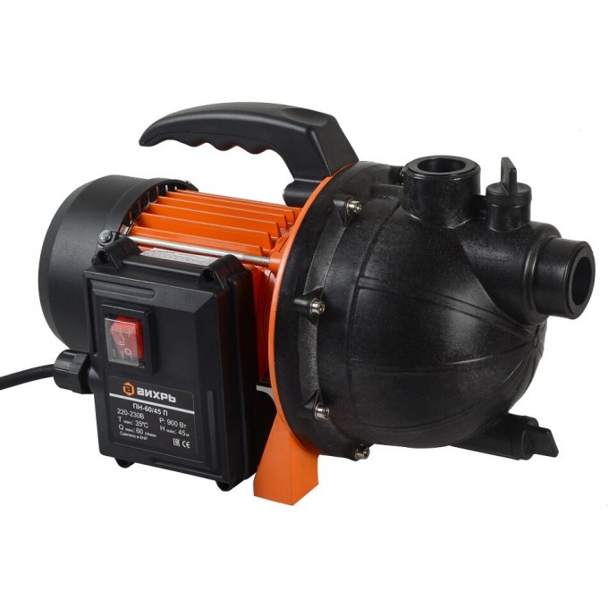 Поверхностный насос ВИХРЬ ПН-60/45 П 68/4/12