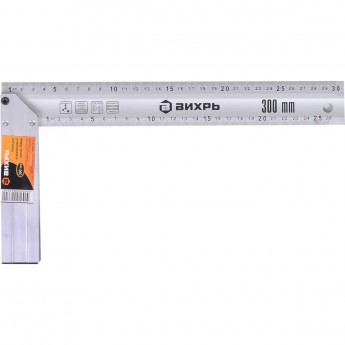 Угольник ВИХРЬ алюминиевый литой 250 мм Угольник ВИХРЬ алюминиевый литой 250 мм